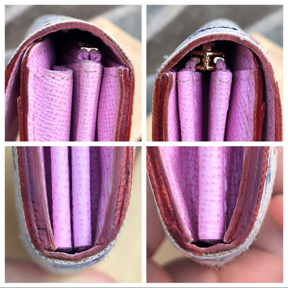 🚫SOLD LV Sarah Multicolor Wallet •W/DUSTBAG & BOX - Picture 10 of 16